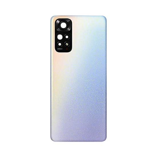 Back Cover+Camera Lens Xiaomi Redmi Note 11s Pearl White Back Cover+Camera Lens Xiaomi Redmi Note 11s Pearl White